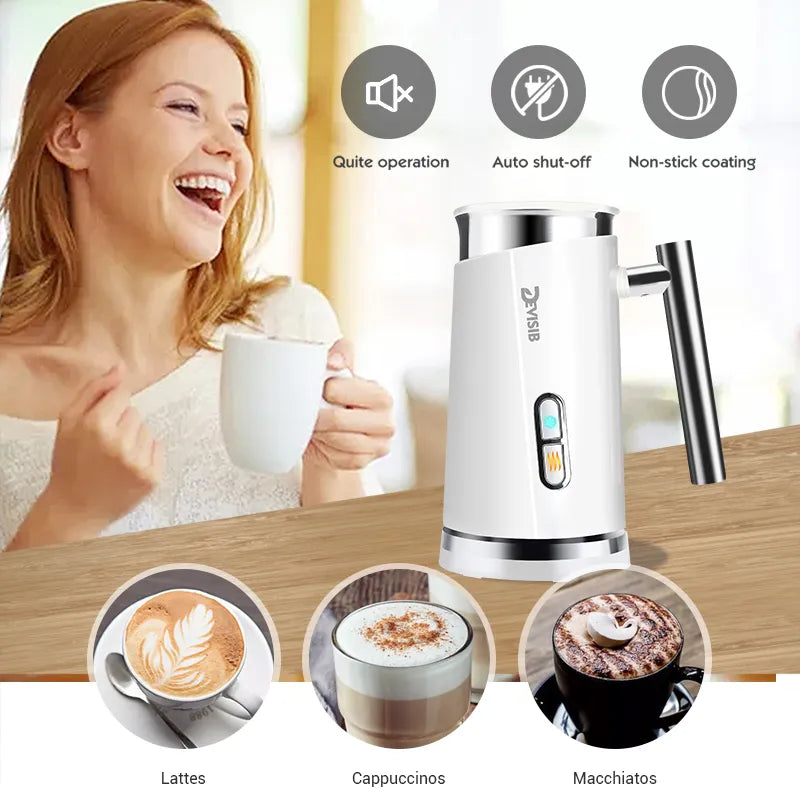 Milk Frother 3 in 1 (Making Latte, Cappuccino, Coffee or Milk) | Montalatte 3 in 1