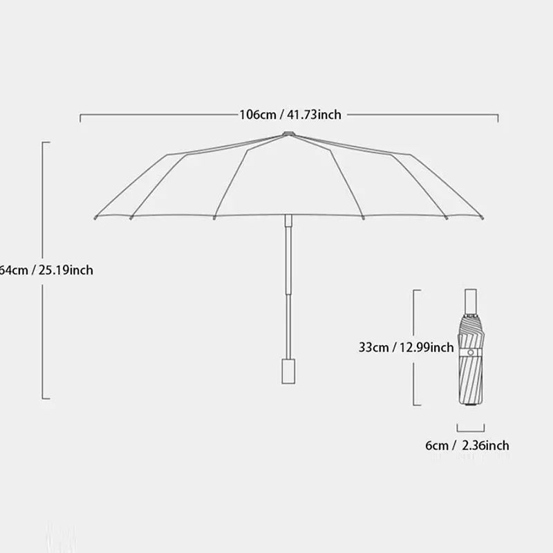 "Rainy" Automatic Umbrella | Ombrello Automatico "Rainy"