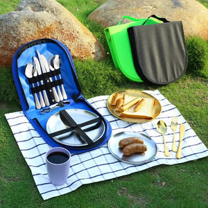 "Picnic"  Tableware Set for Camping | "Picnic" Set di Stoviglie per campeggio