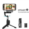 iSteady (Stabilizer + Selfie Stick + Tripod) with Remote Control for Smartphone