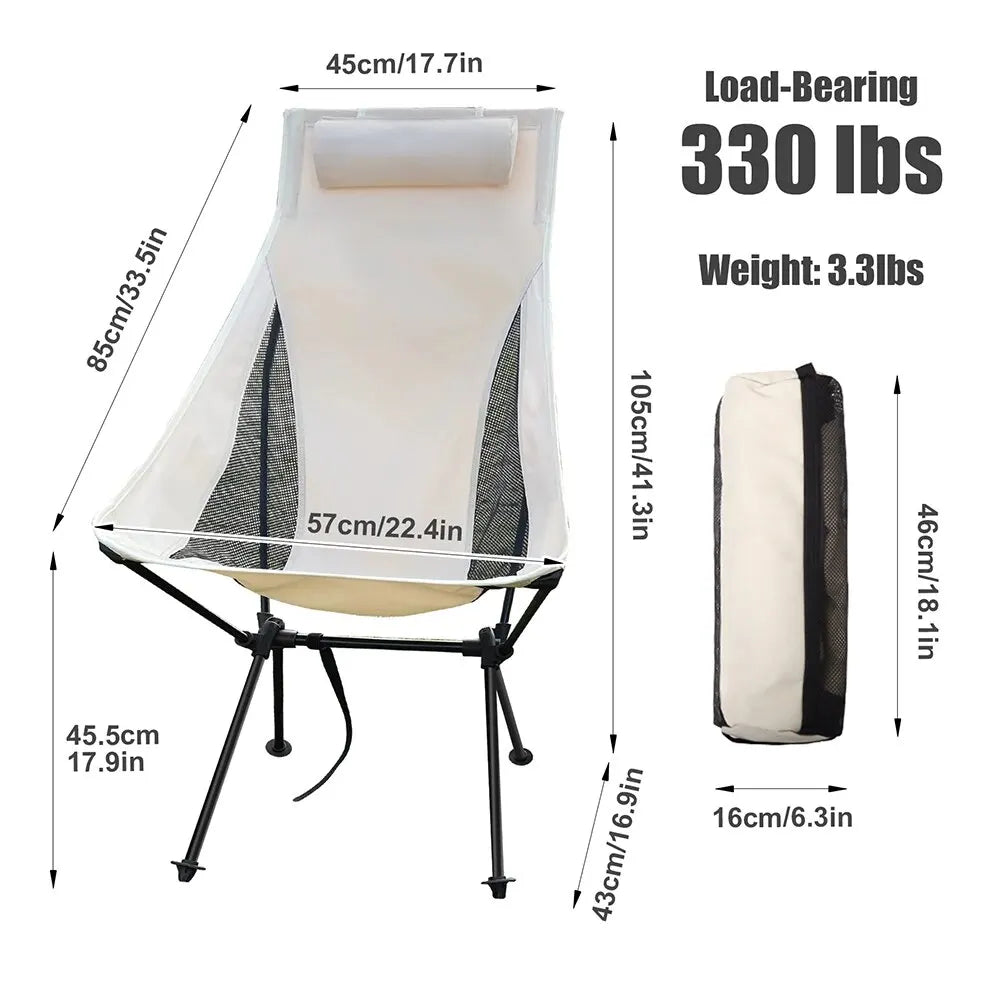 "Camp&Chill" Portable Folding Chair | Sedia Pieghevole "Camp&Chill"