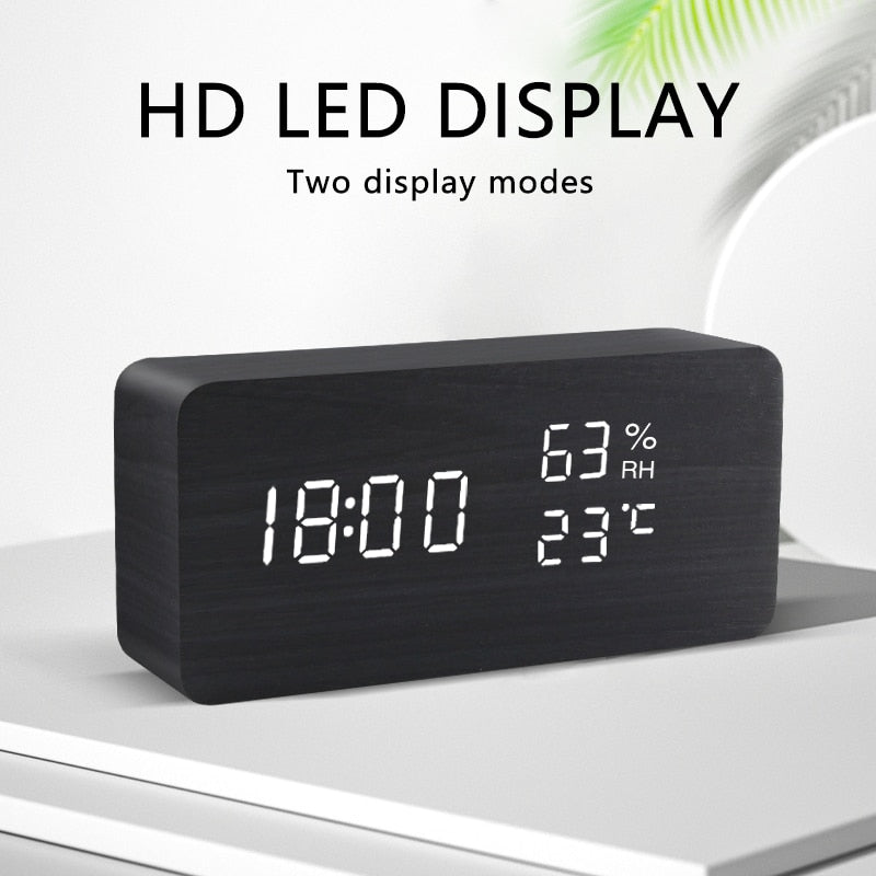 "Woody" Alarm Clock LED | Sveglia LED "Woody"