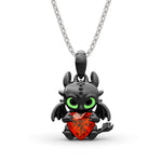 Dragon / Ghost Necklace "Hug Me" Collection | Collana Drago / Fantasma Collezione "Hug Me"