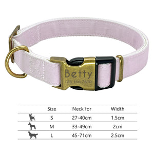 Personalized Nylon Collar for Dog | Collare Personalizzato in Nylon per Cani