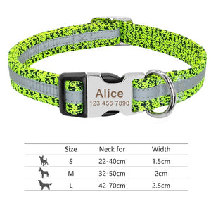 Personalized Nylon Collar for Dog | Collare Personalizzato in Nylon per Cani