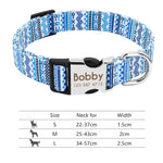 Personalized Nylon Collar for Dog | Collare Personalizzato in Nylon per Cani