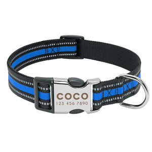 Personalized Nylon Collar for Dog | Collare Personalizzato in Nylon per Cani