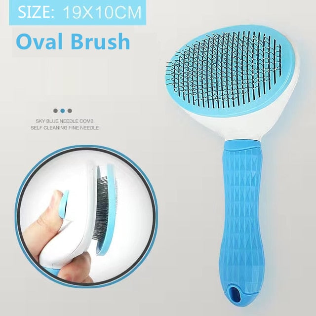 Spazzola Spiro Soft Touch Pet Brush Large per Cani Pelo Lungo
