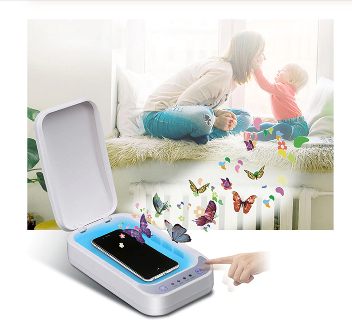 Black0utBox Sanificatore Portatile Raggi UV | UV Portable Sanitizer Black0utBox