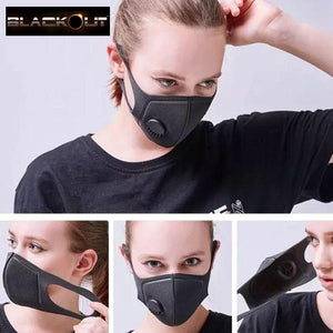 Professional Anti-smog Face Mask | Black0ut