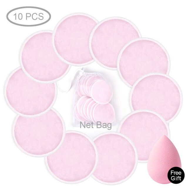 Eco-Friendly Makeup Remover Pad (100% Bamboo)