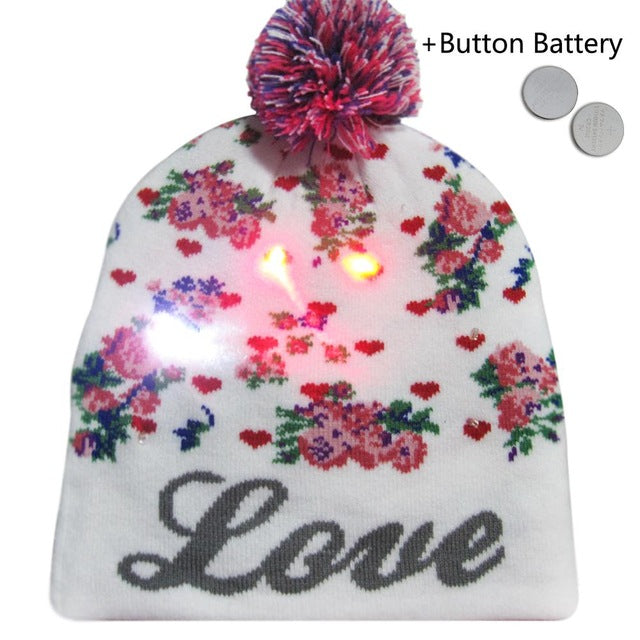 LED Light Christmas Hats | Christmas Holidays