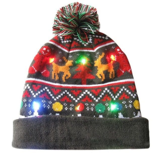 LED Light Christmas Hats | Christmas Holidays