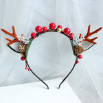 Christmas Deer Horn Headdress | Christmas Holidays