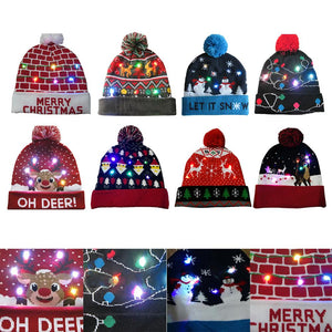 LED Light Christmas Hats | Christmas Holidays