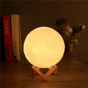 3D Moon Lamp | Black0ut