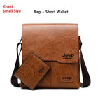 Leather Bag /  Set Bag + Wallet | Black0ut