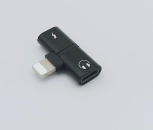 2 In 1 Dual Adapter Headphone&Charge For IPhone