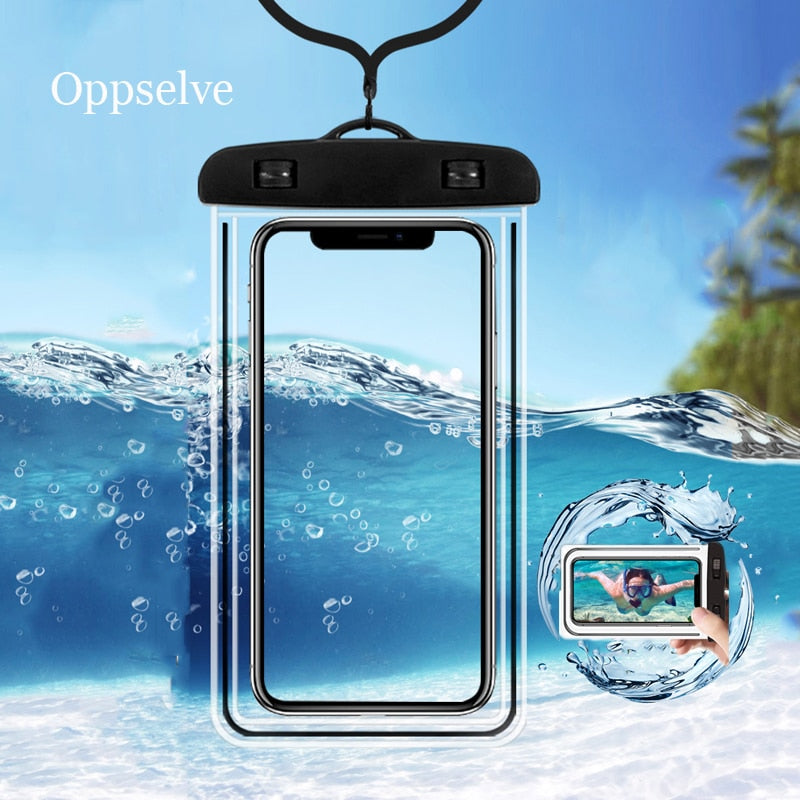 Waterproof Mobile Phone Case For iPhone / Samsung / Huawei | Black0ut