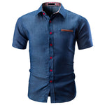 Shirts Navy & Denim | Black0ut