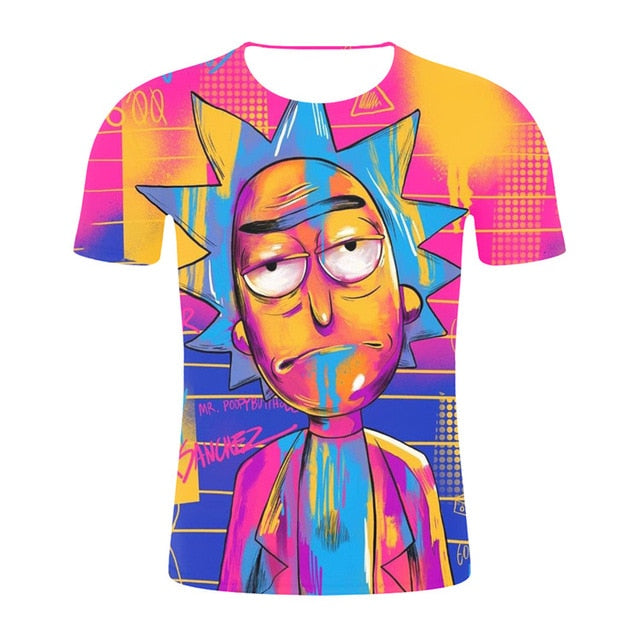 NEW Rick and Morty T-Shirt | Black0ut