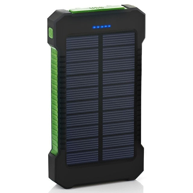 Solar Power-Bank Waterproof 30000mAh | Black0ut