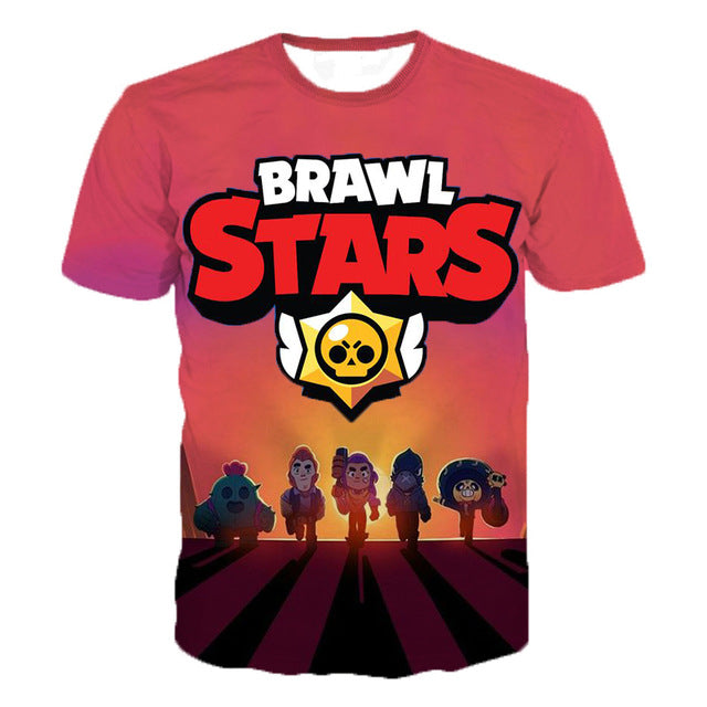 NEW BrawlStars 3D T-Shirts 2019 | Black0ut