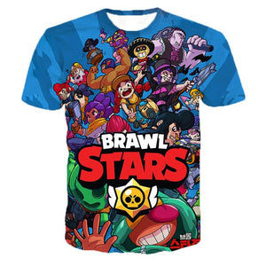 NEW BrawlStars 3D T-Shirts 2019 | Black0ut
